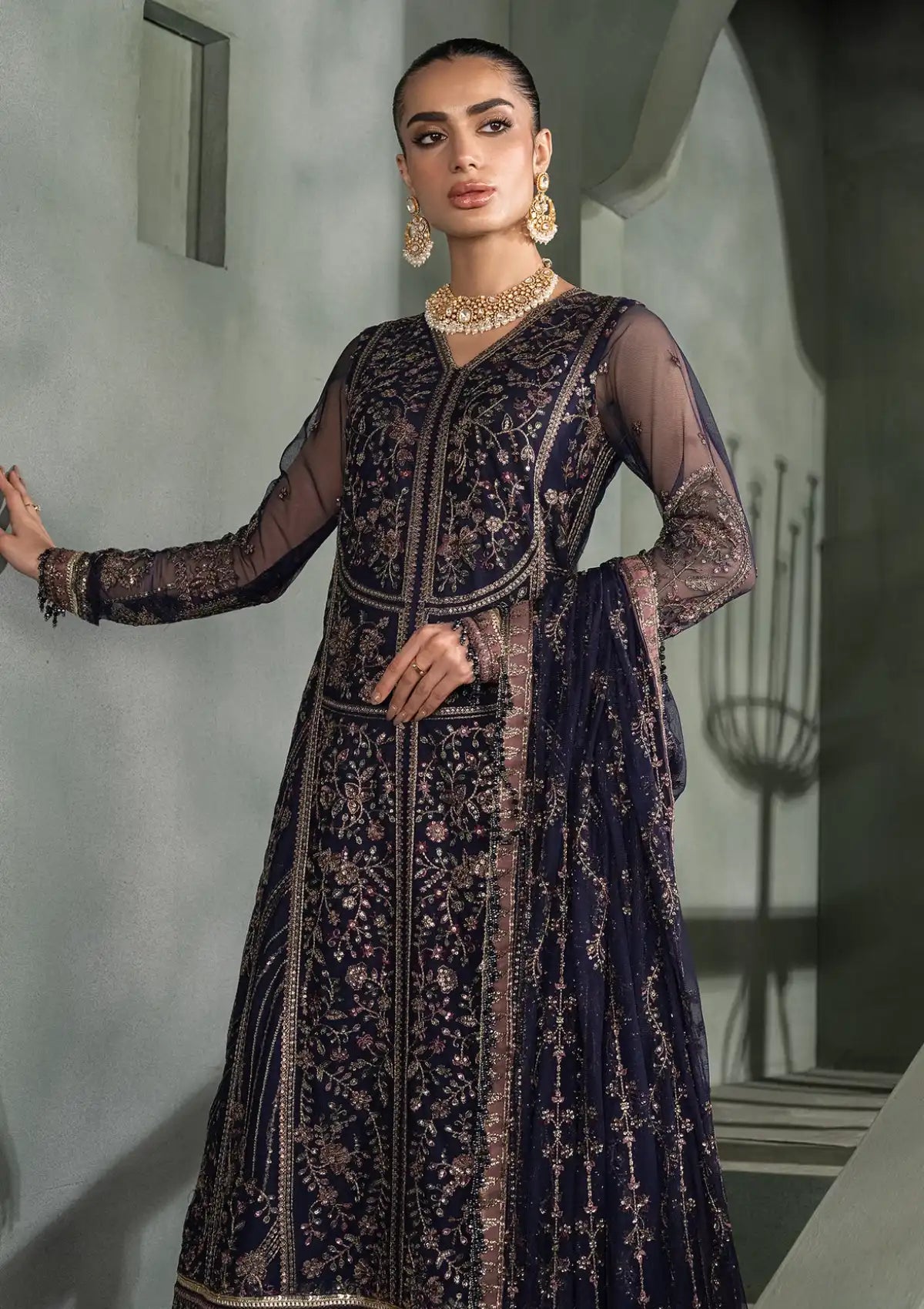 Zarif Heritage Luxury Formals'24 ZHF-08-SIRENE - Mohsin Saeed Fabrics