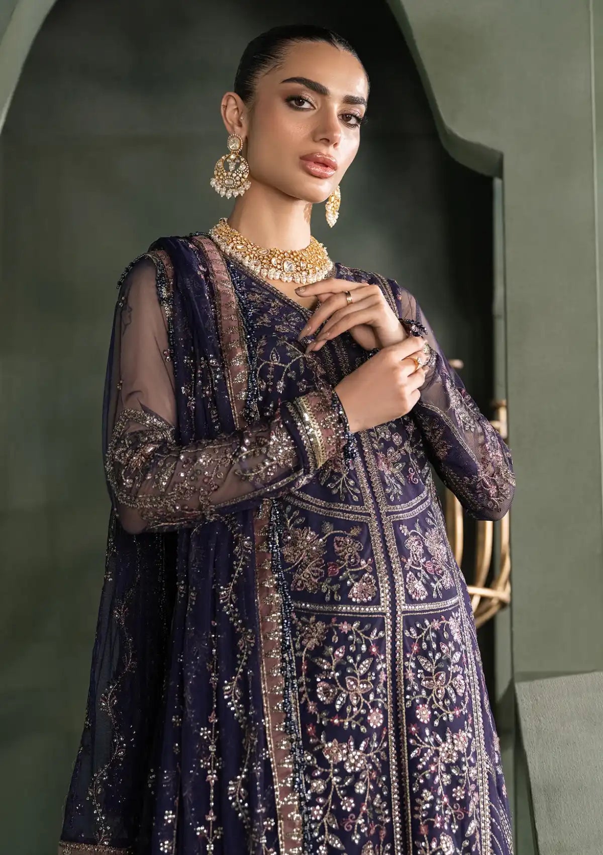 Zarif Heritage Luxury Formals'24 ZHF-08-SIRENE - Mohsin Saeed Fabrics