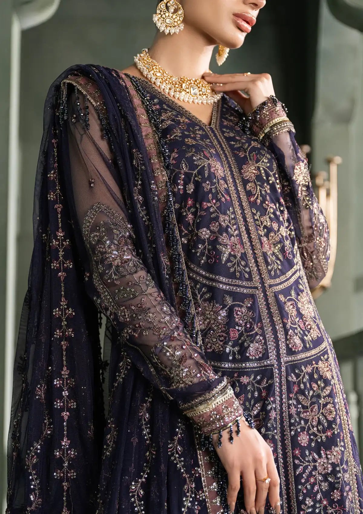 Zarif Heritage Luxury Formals'24 ZHF-08-SIRENE - Mohsin Saeed Fabrics