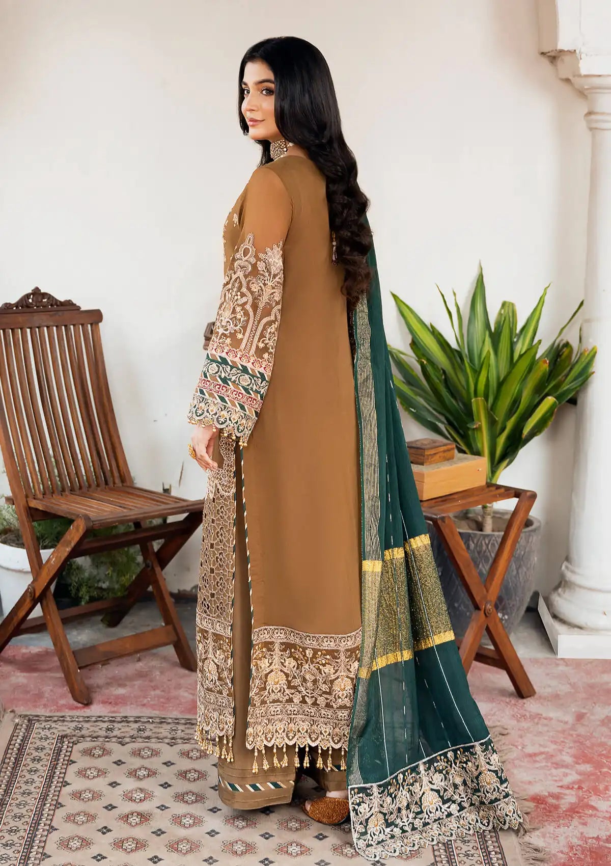 Imrozia Sitarah Luxury Chiffon'24 I-210 Tabaan