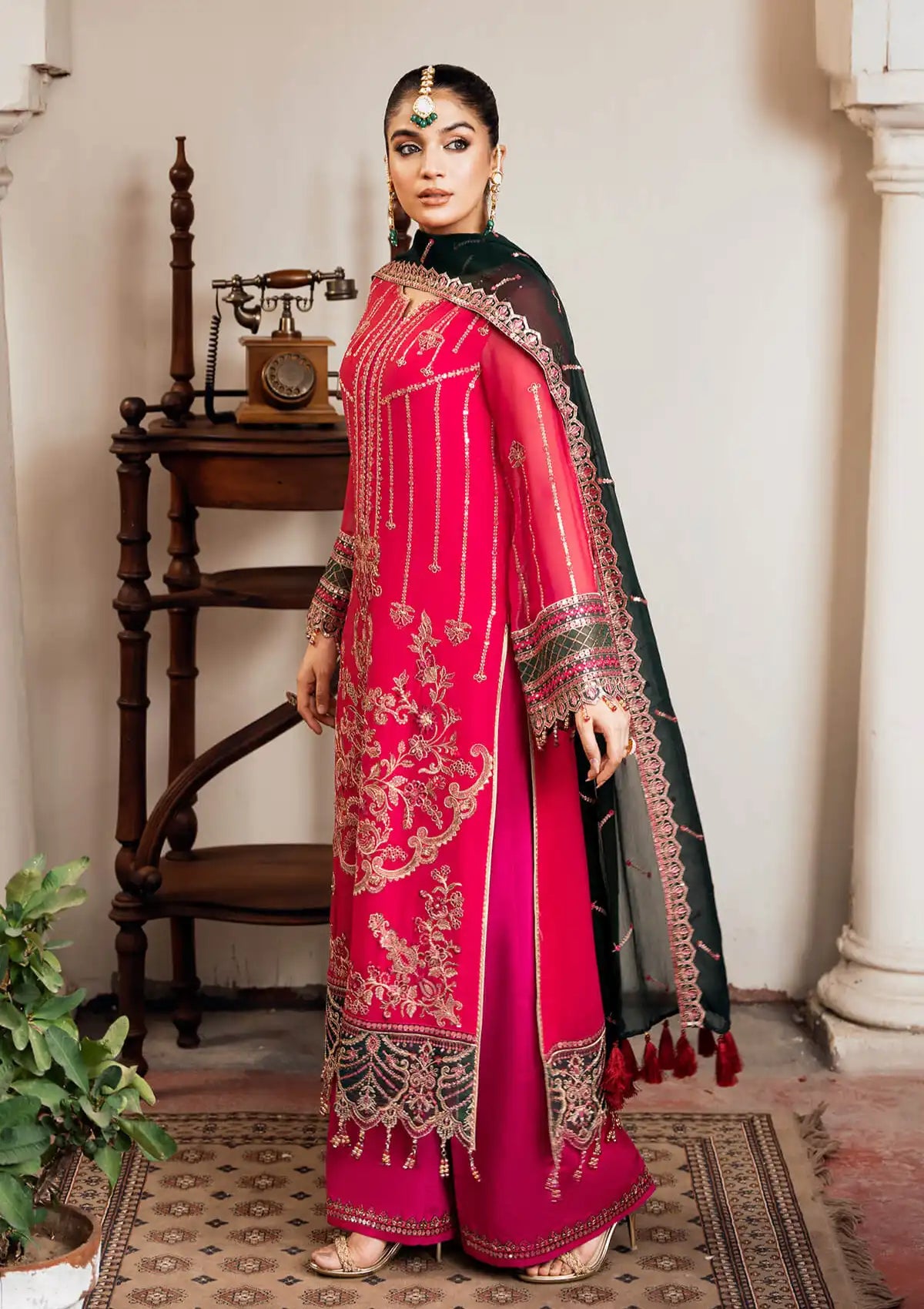 Imrozia Sitarah Luxury Chiffon'24 I-218 Darakhshan