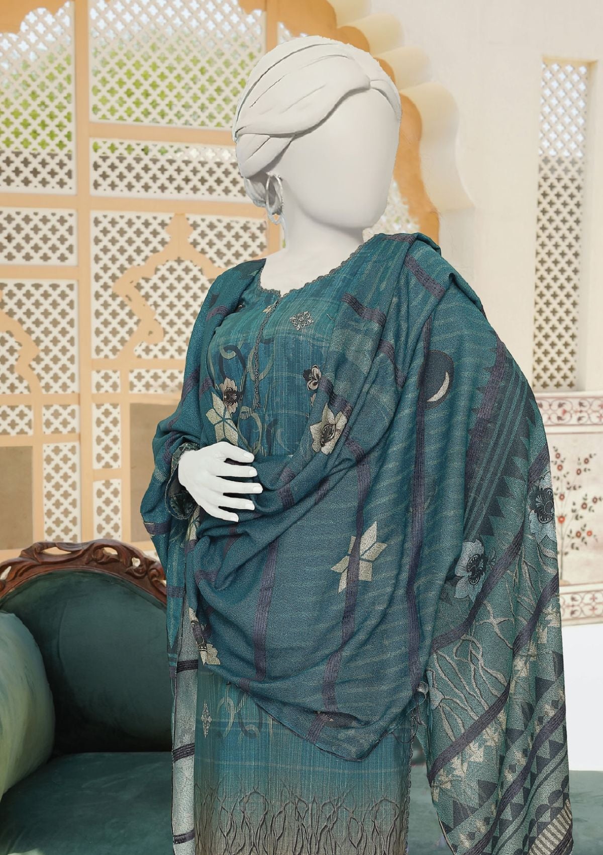Kashmoor Printed Khaddar'24 ABC-102525