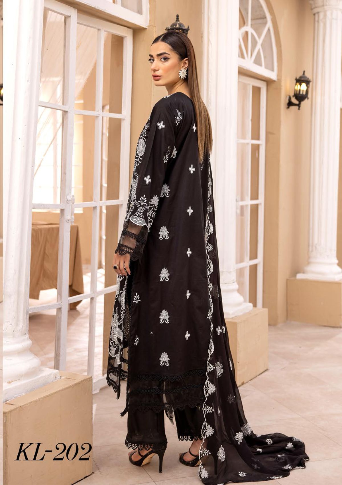 Lawnkari by Khoobsurat'24 KL-202 - Mohsin Saeed Fabrics