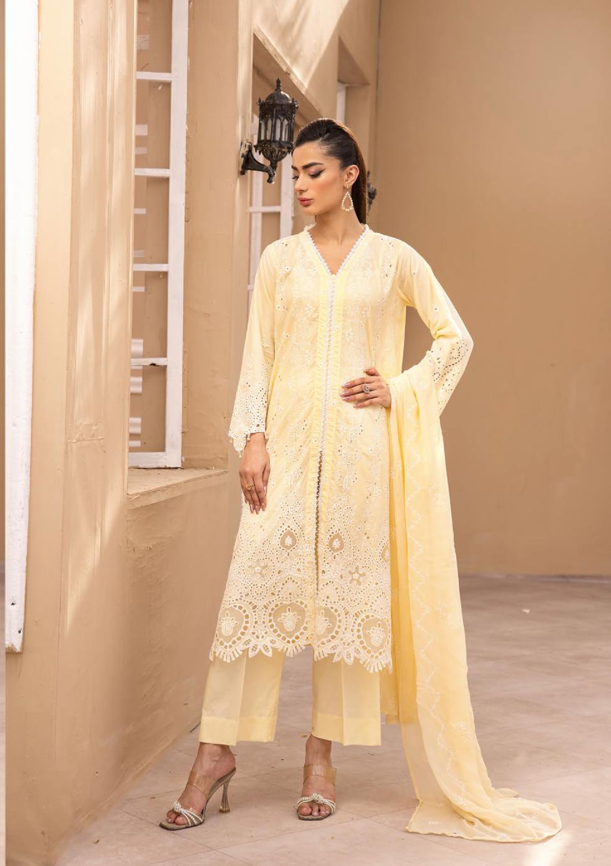 Lawnkari by Khoobsurat'24 KL-203 - Mohsin Saeed Fabrics