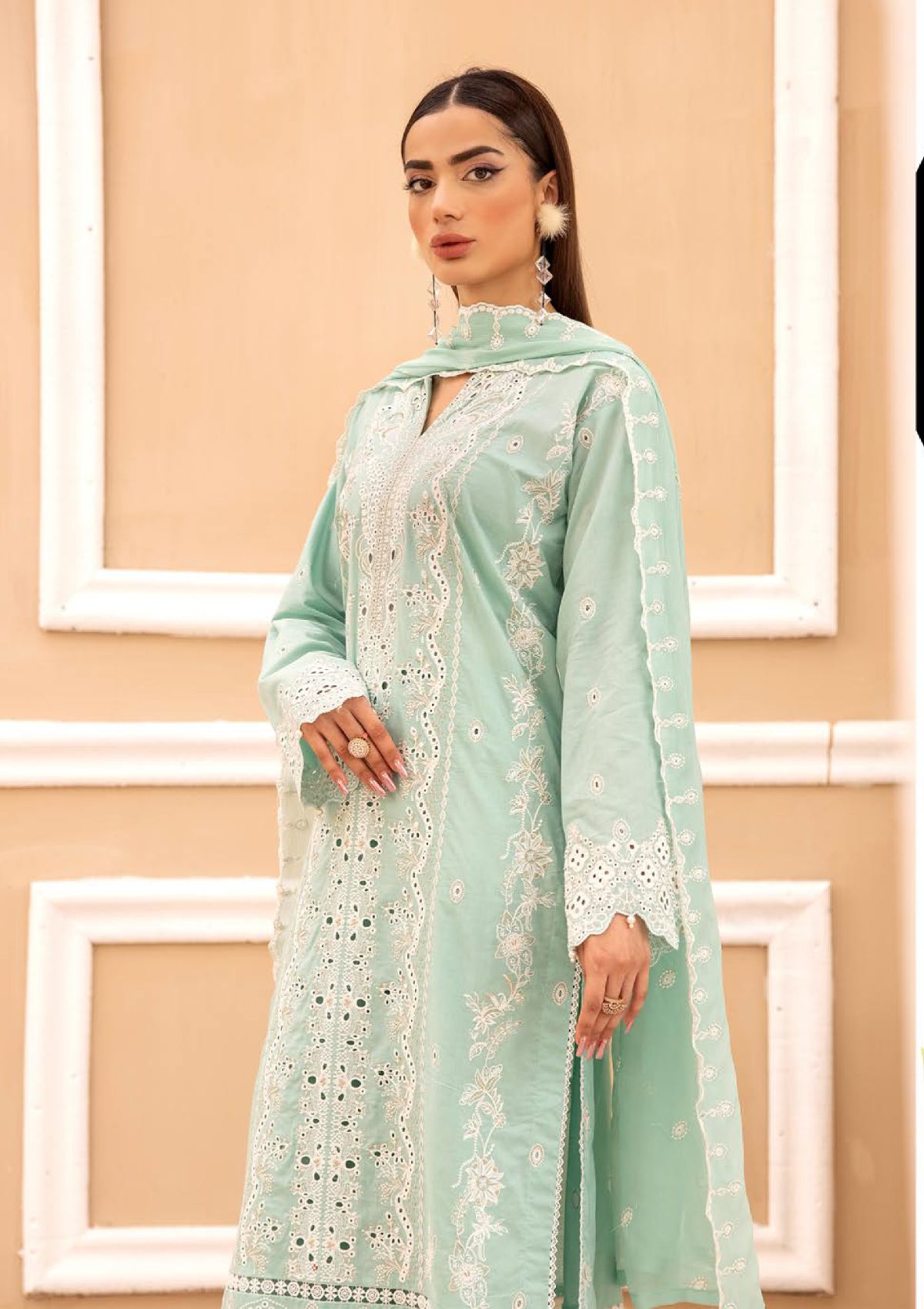 Lawnkari by Khoobsurat'24 KL-204 - Mohsin Saeed Fabrics