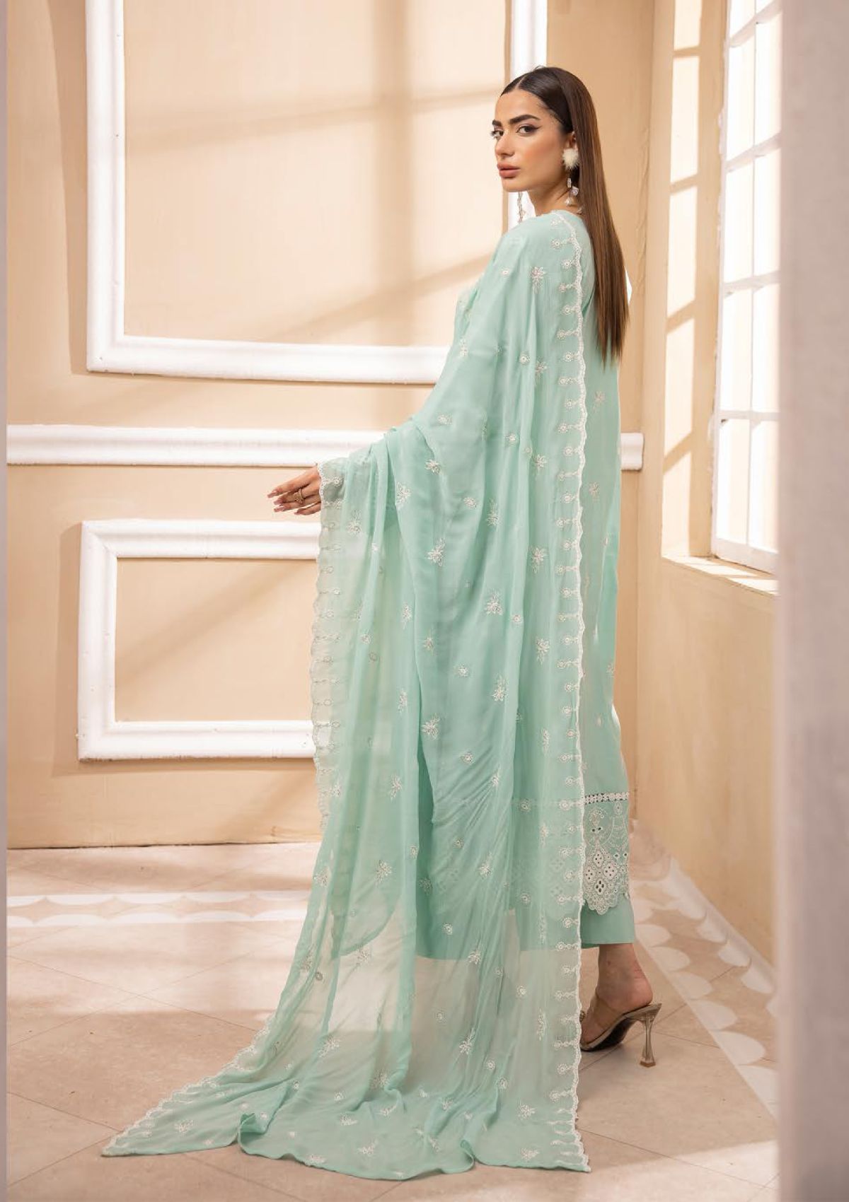 Lawnkari by Khoobsurat'24 KL-204 - Mohsin Saeed Fabrics
