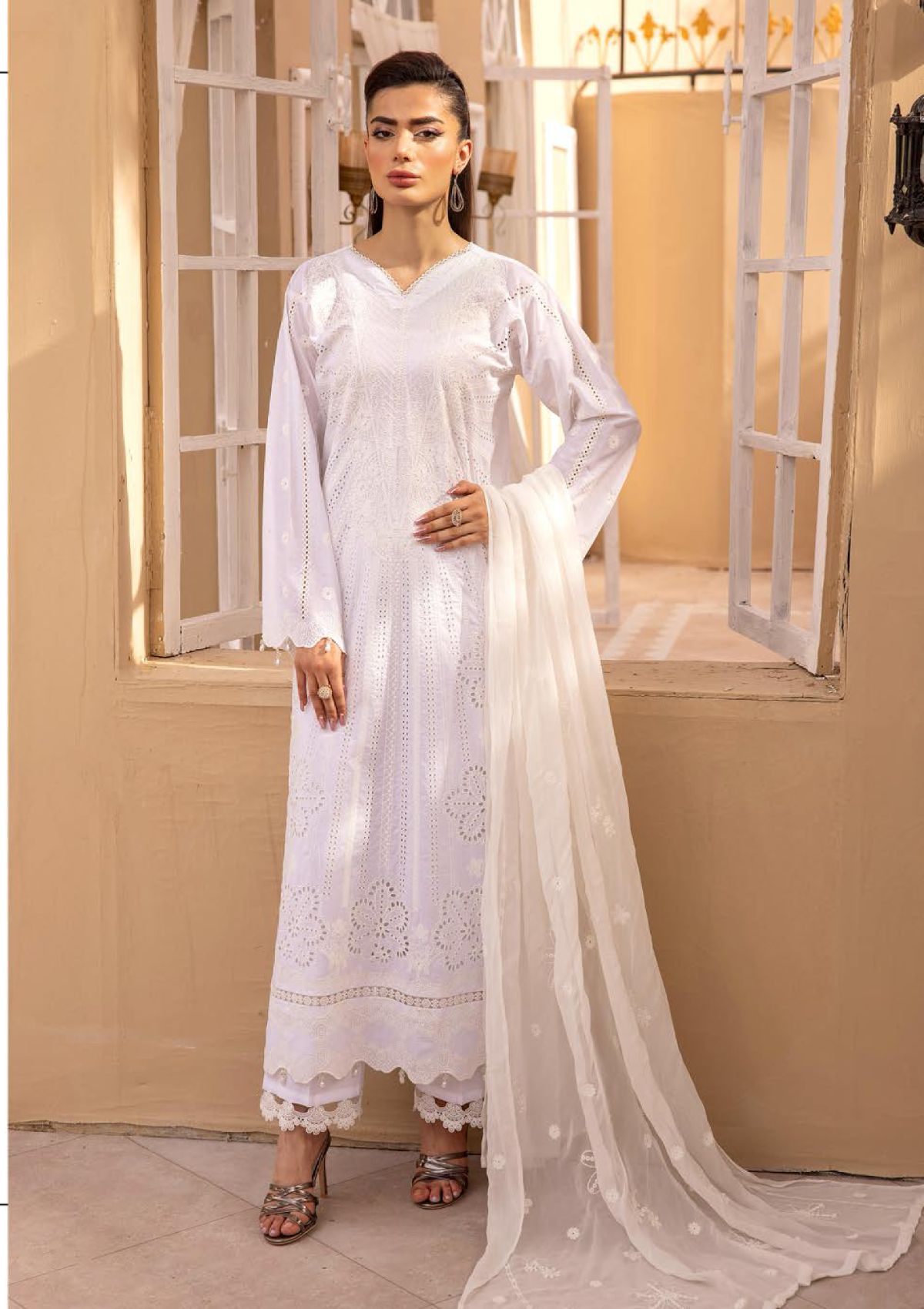 Lawnkari by Khoobsurat'24 KL-207 - Mohsin Saeed Fabrics