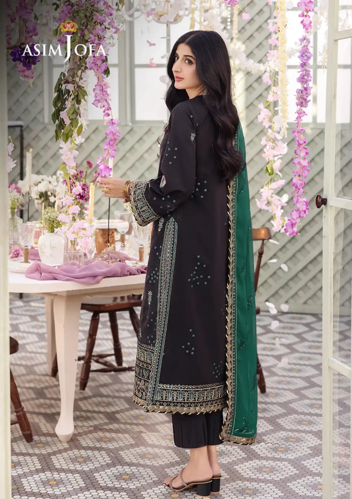 Dhanak Rang By Asim Jofa'24 AJCF-21 - Mohsin Saeed Fabrics