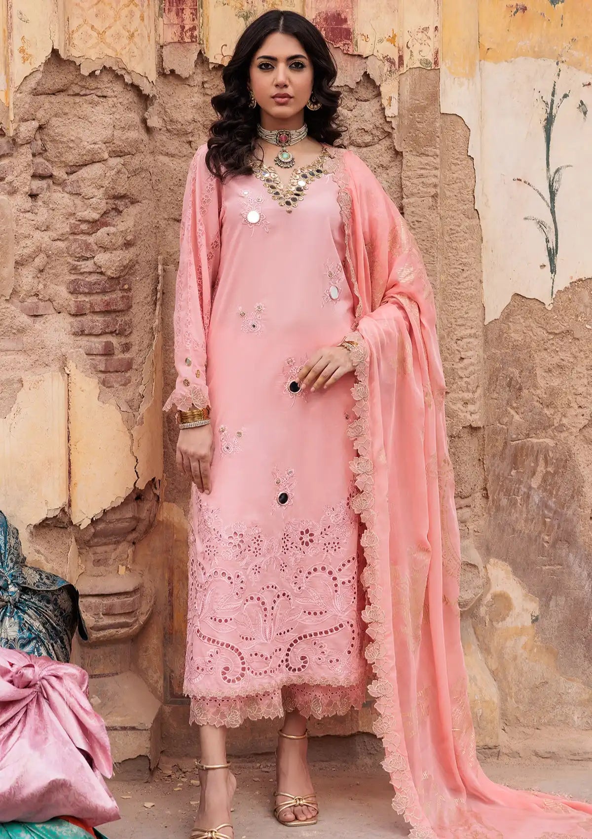Charizma Emb Eid Edit Lawn'24 Vol-02 ED4-07 - Mohsin Saeed Fabrics