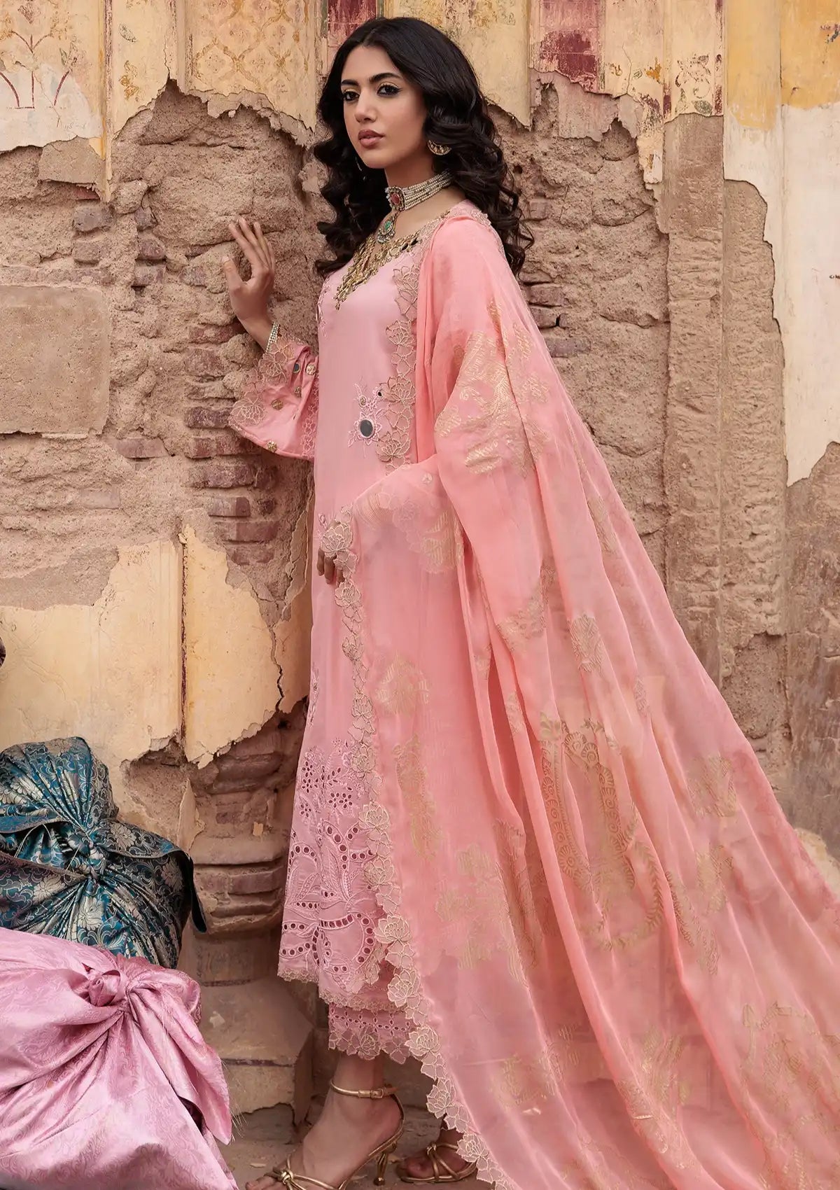 Charizma Emb Eid Edit Lawn'24 Vol-02 ED4-07 - Mohsin Saeed Fabrics
