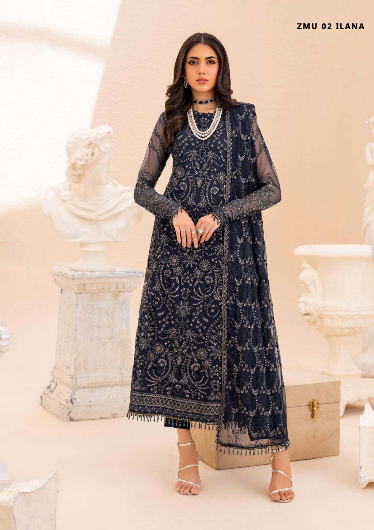 Maheer Festive Formals by Zarif'24 ZMU-02 Ilana