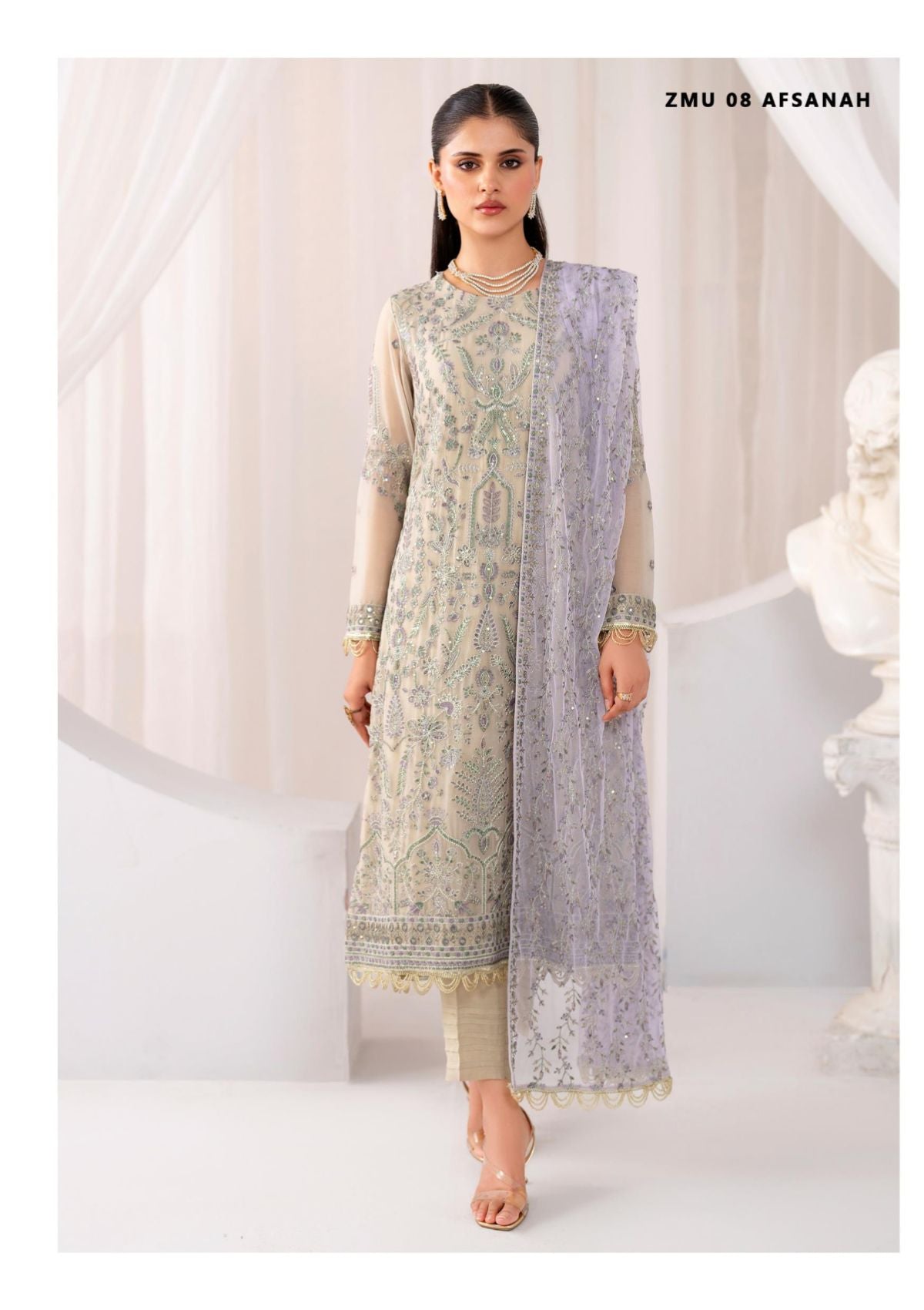 Maheer Festive Formals by Zarif'24 ZMU-08 Afsanah