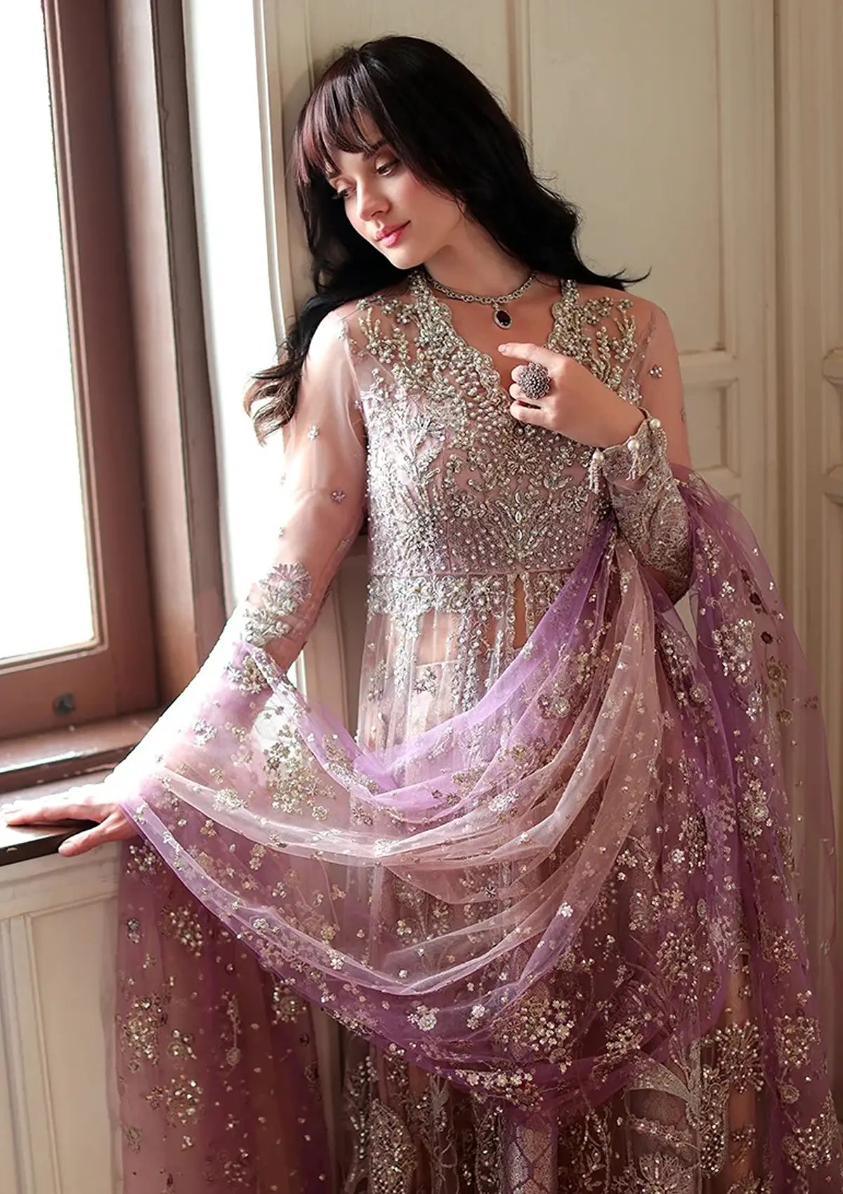 Mushq Stardust Wedding Unstitched '26 Midnight Wish