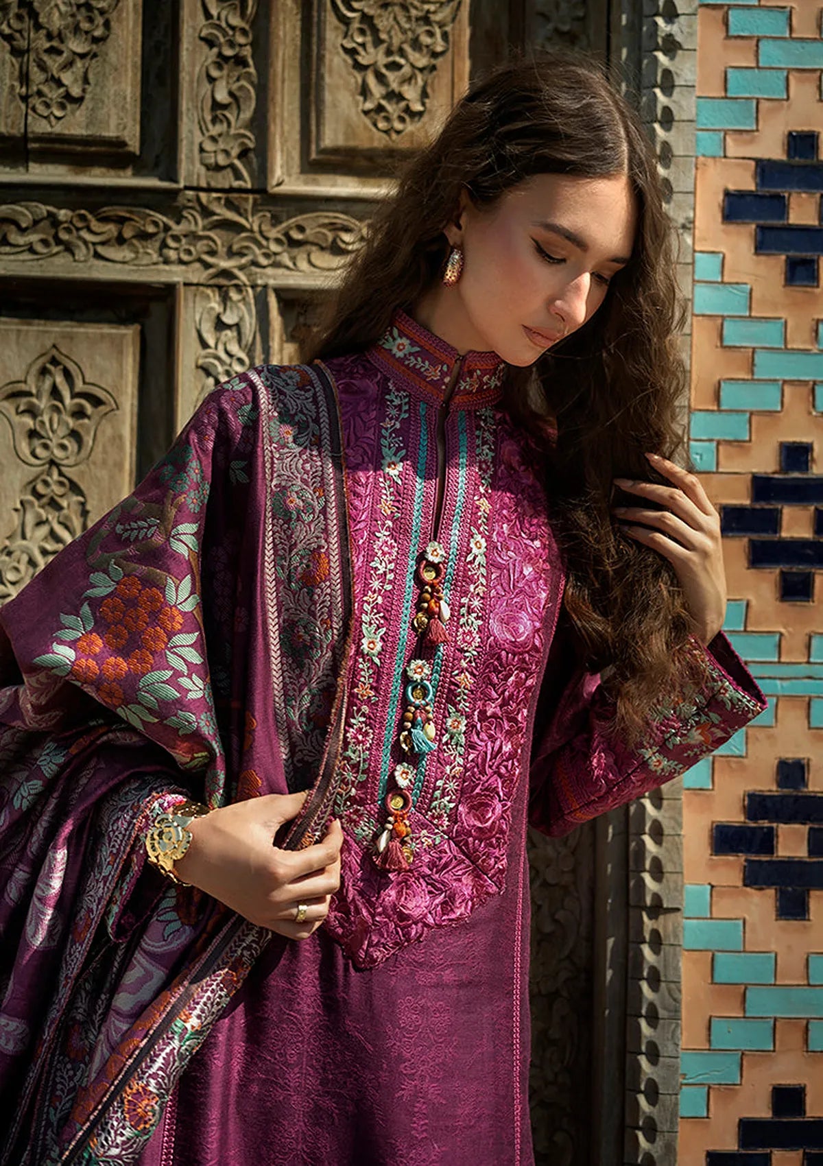 Mushq Broadway Winter'26 D-06 Mosaic Reverie