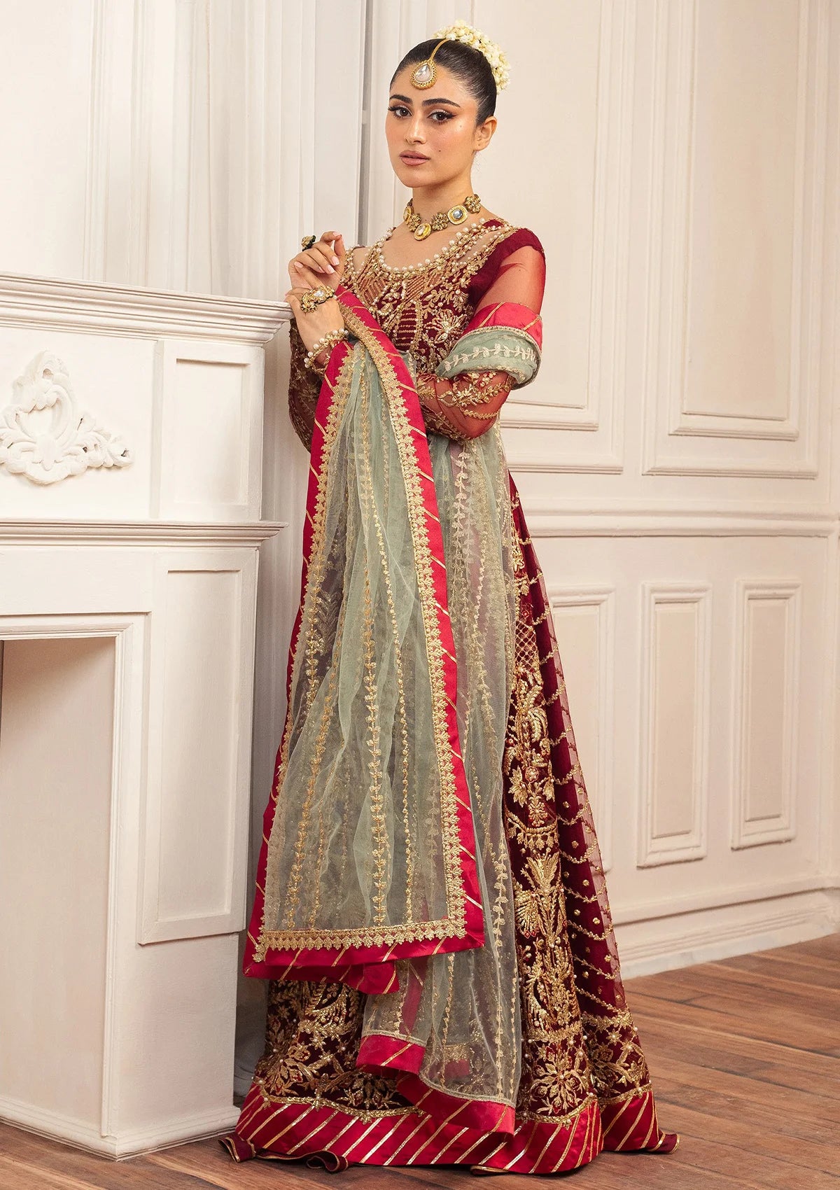 Mushq Aura Debut Wedding'25 D-06 SCARLET