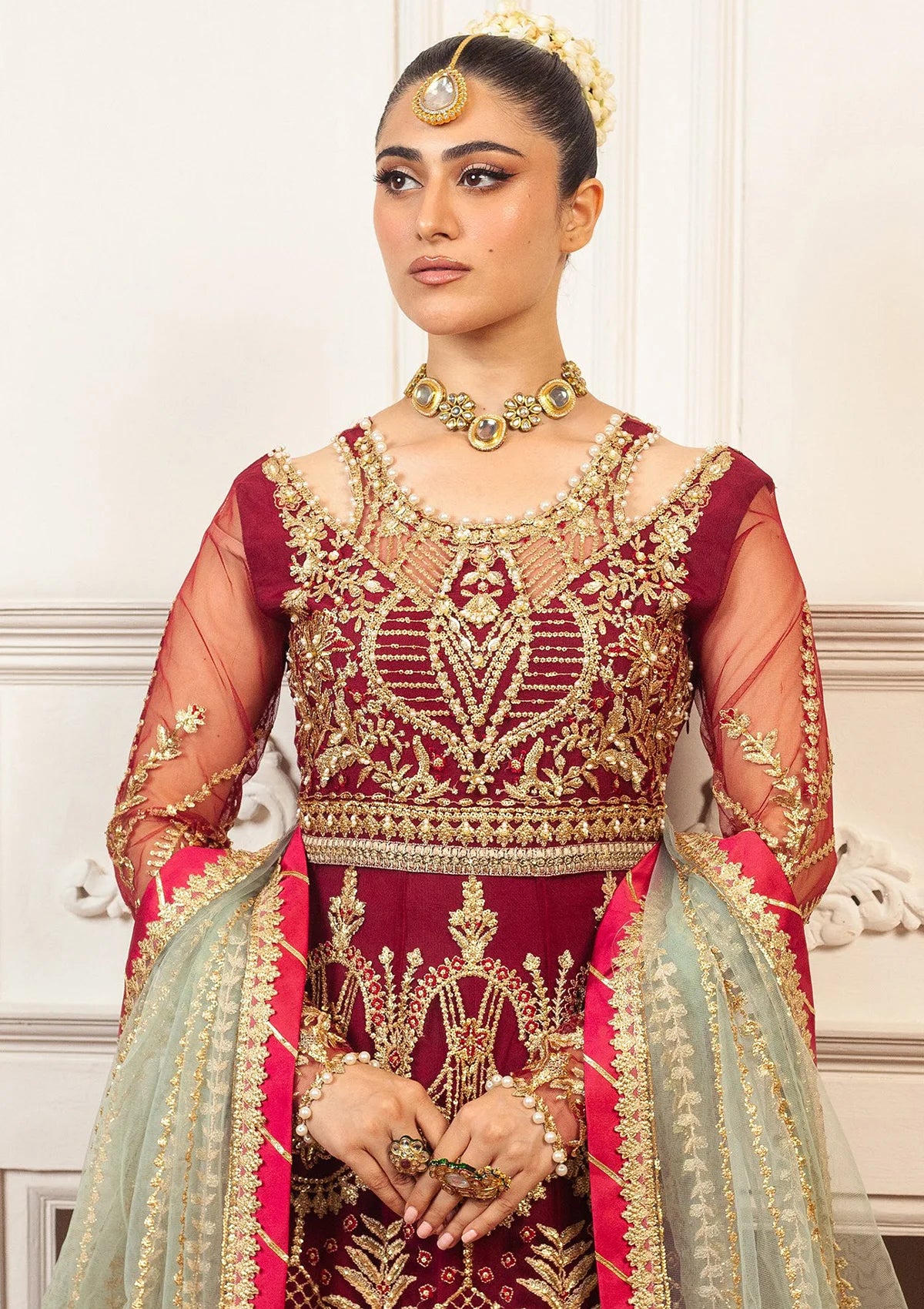Mushq Aura Debut Wedding'25 D-06 SCARLET