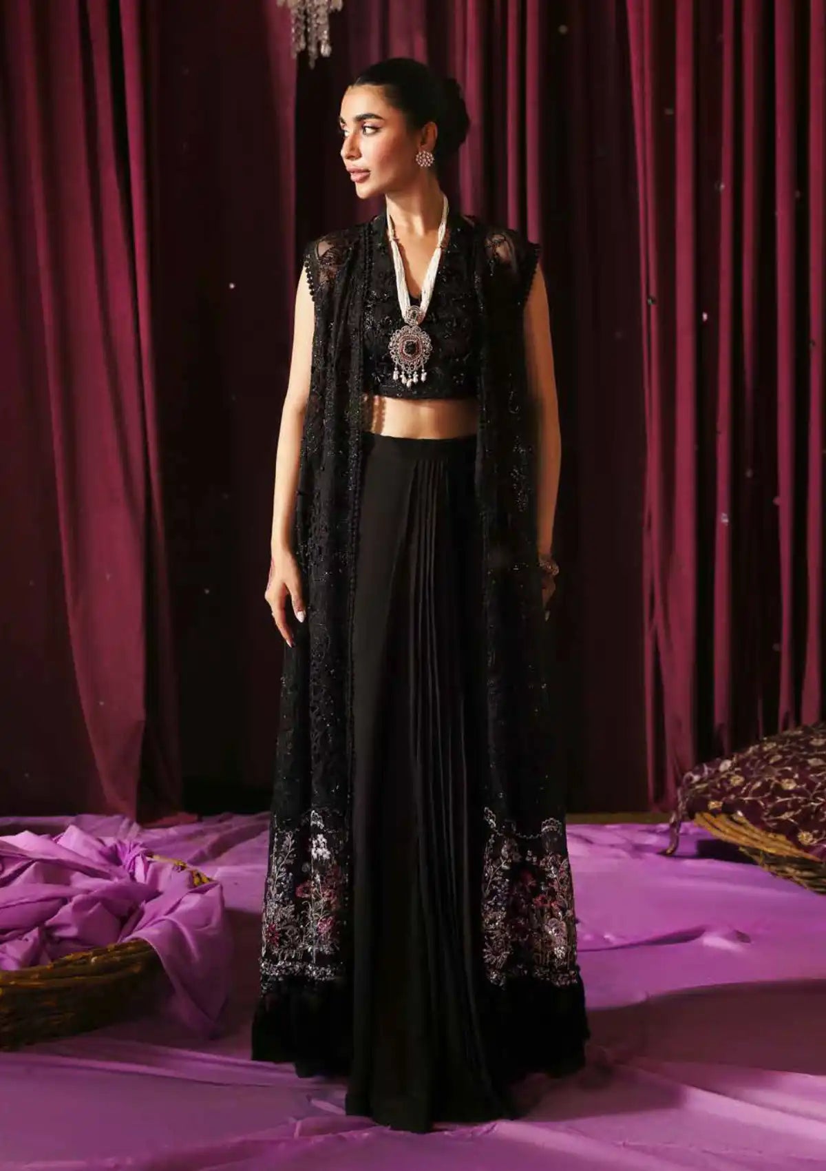 Nureh Jhoomro Luxury Formals'24 NL-73-B