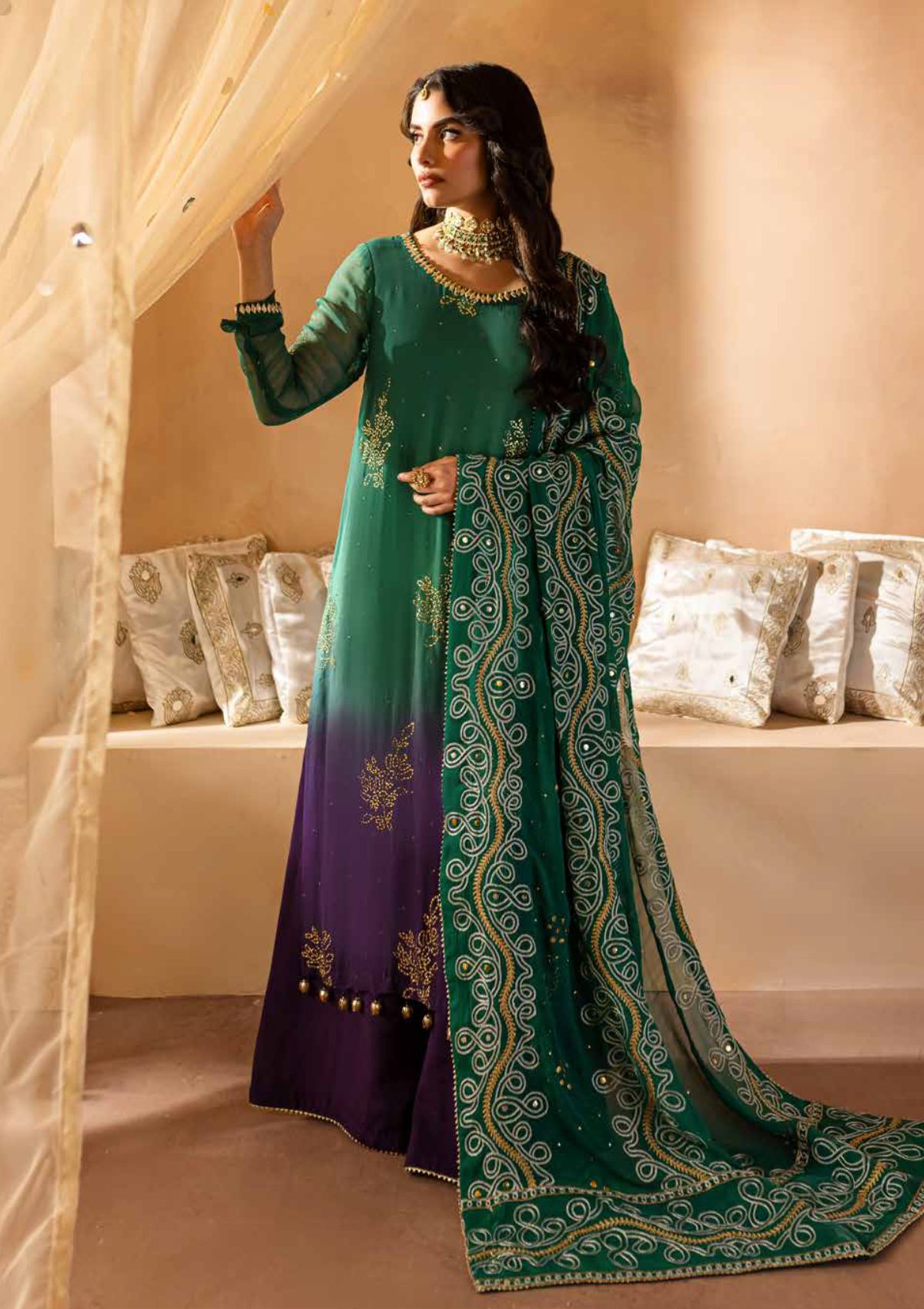 Nureh Mukeshkari Mukesh Chiffon'25 MK-01