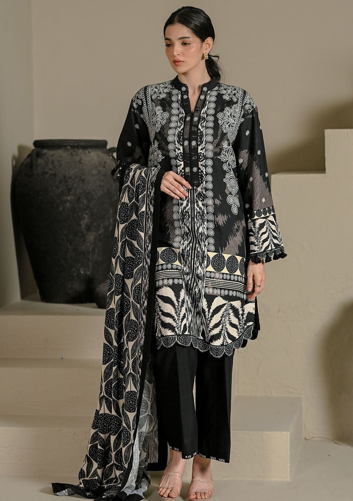 Gul Ahmed Printed Corduroy'26 CD-62001