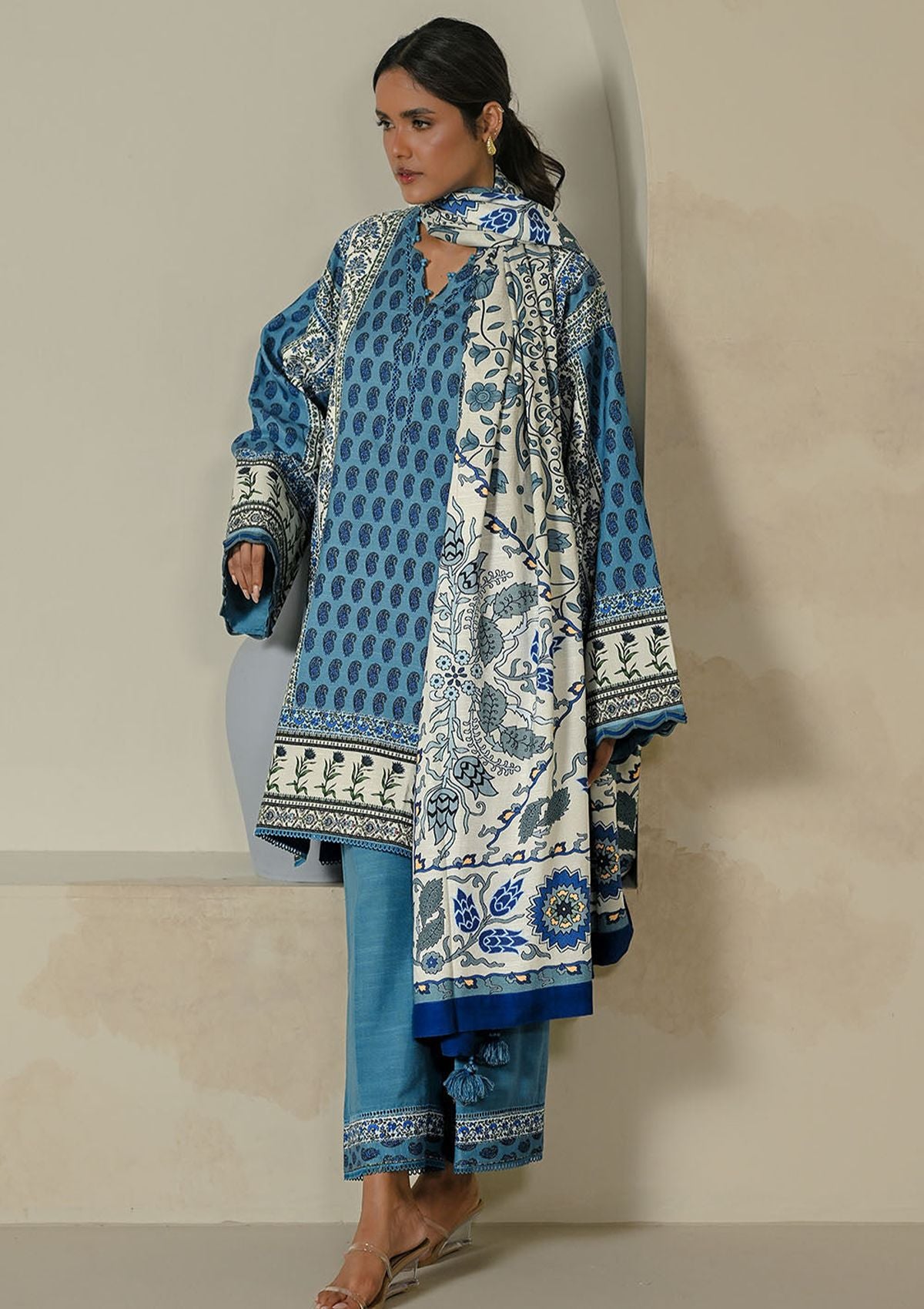 Gul Ahmed Printed Corduroy'26 CD-62005