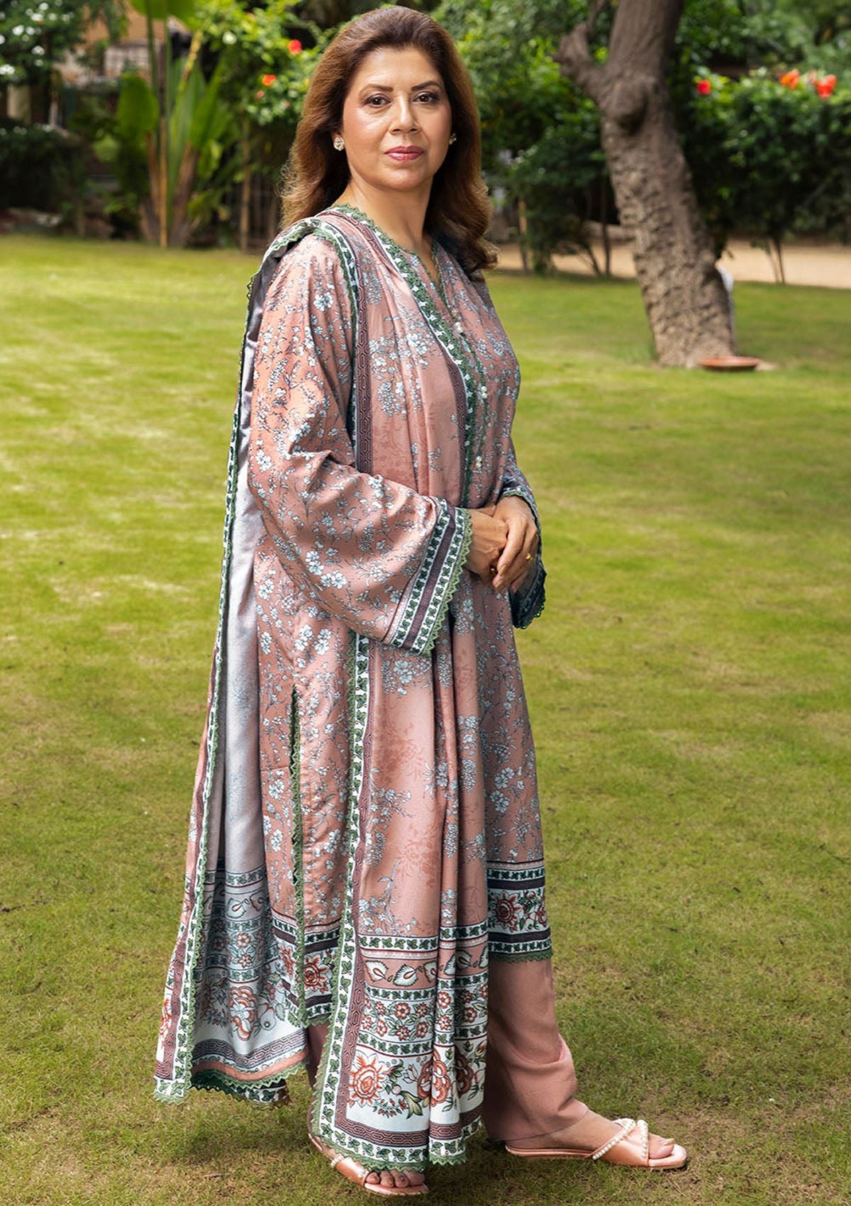 Gul Ahmed Printed Karandi'26 AY-62019