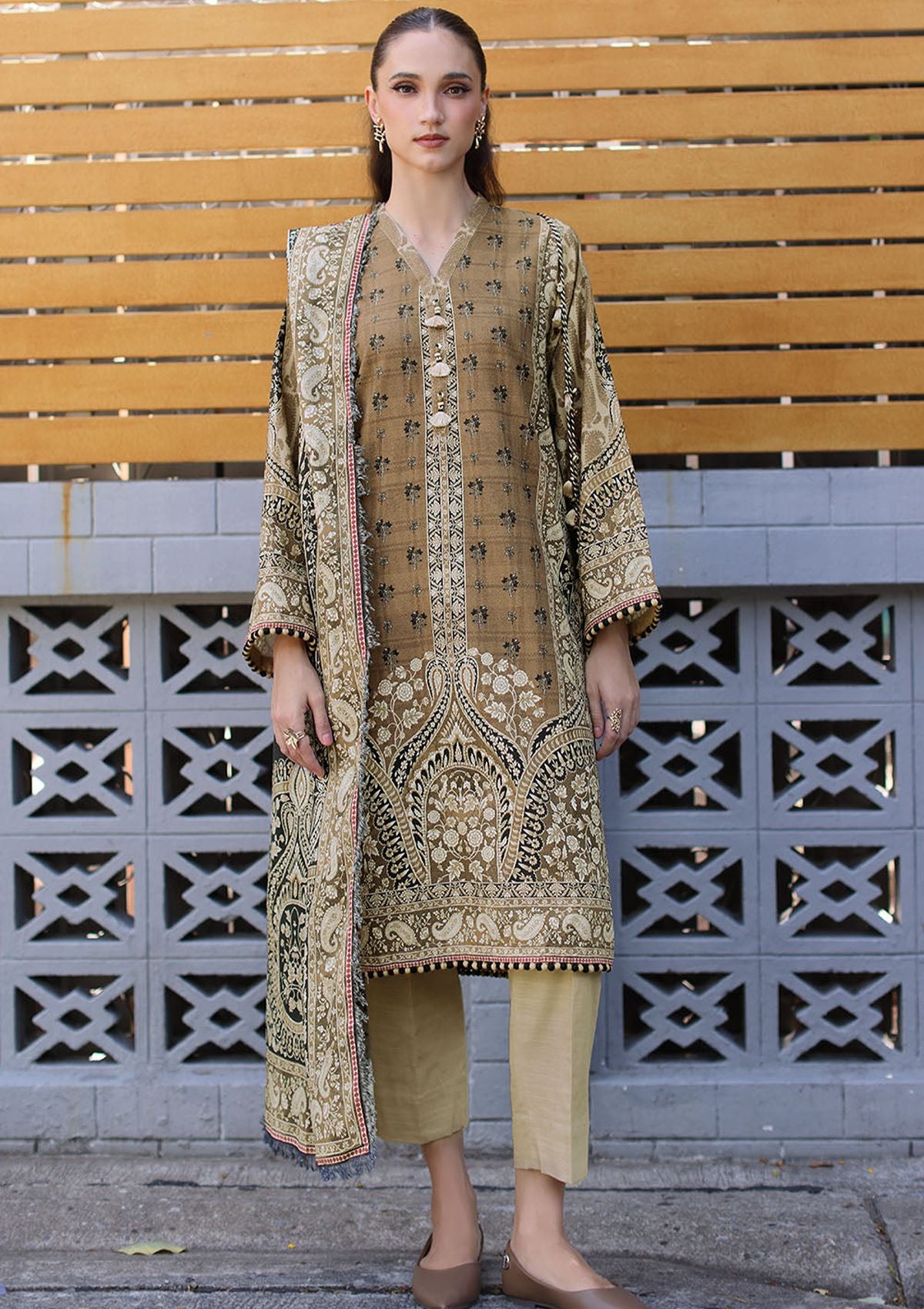 Gul Ahmed Printed Khaddar'26 K-62013
