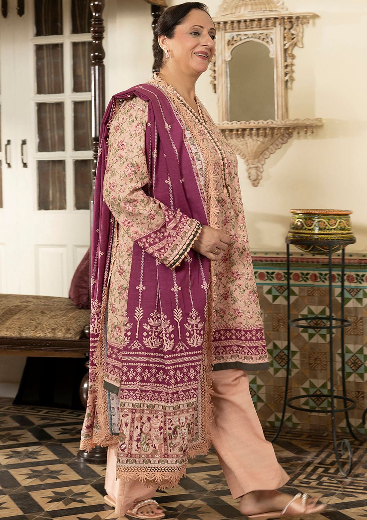 Gul Ahmed Printed Khaddar'26 K-62019
