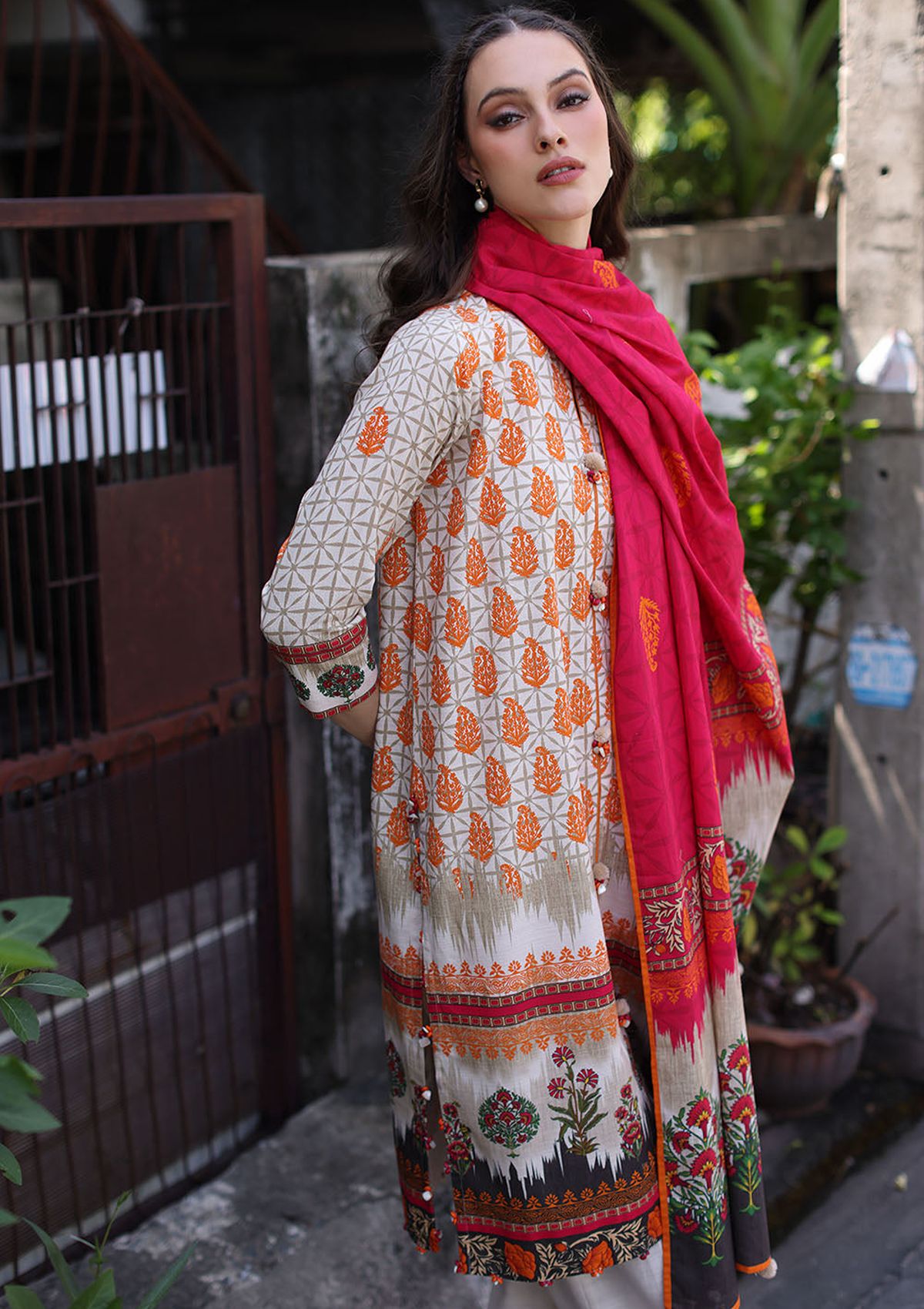 Gul Ahmed Printed Khaddar'26 K-62089