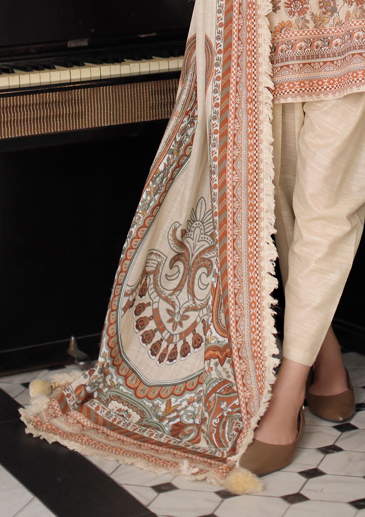 Gul Ahmed Printed Khaddar'26 K-62134