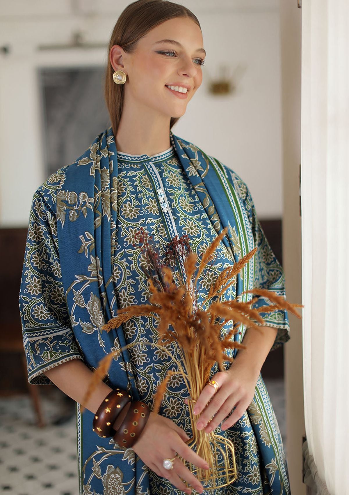 Gul Ahmed Printed Khaddar'26 K-62138