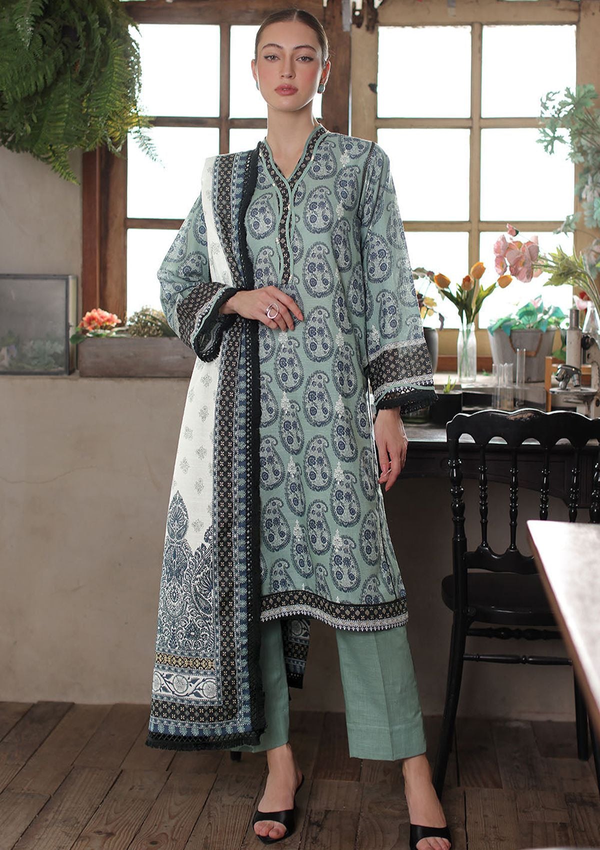 Gul Ahmed Printed Khaddar'26 K-62143