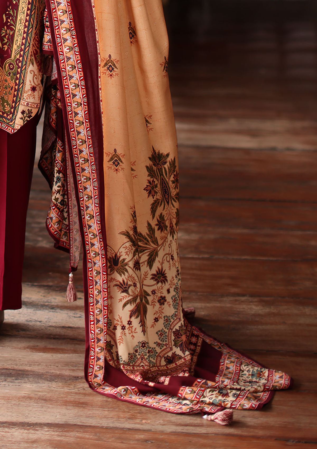 Gul Ahmed Printed Linen'26 LT-62003