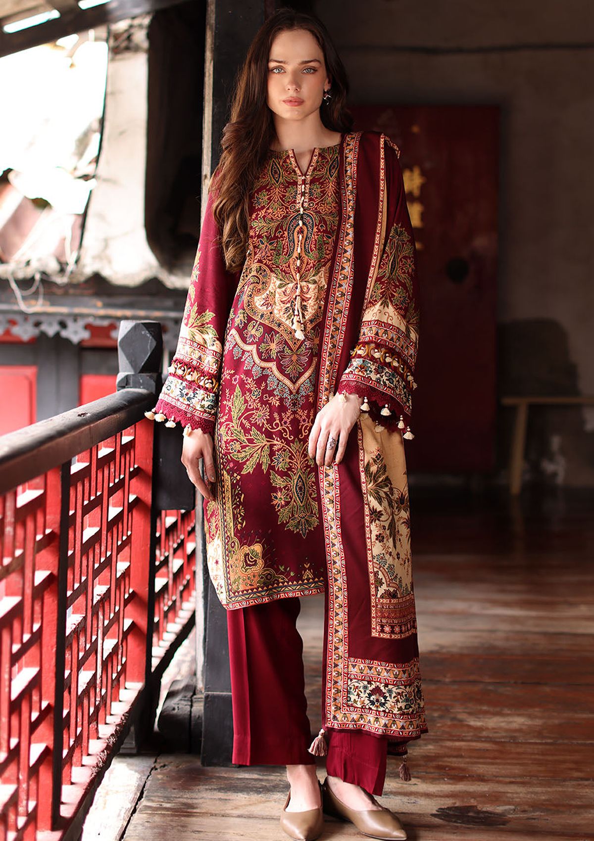 Gul Ahmed Printed Linen'26 LT-62003