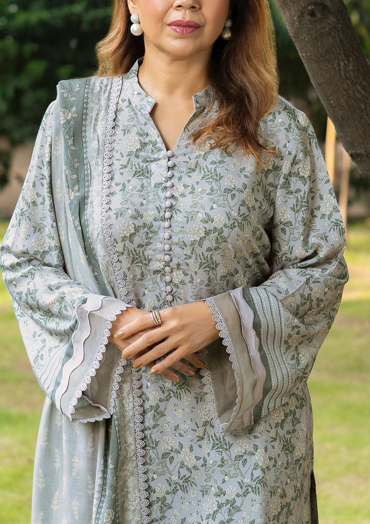 Gul Ahmed Printed Linen'26 LT-62015