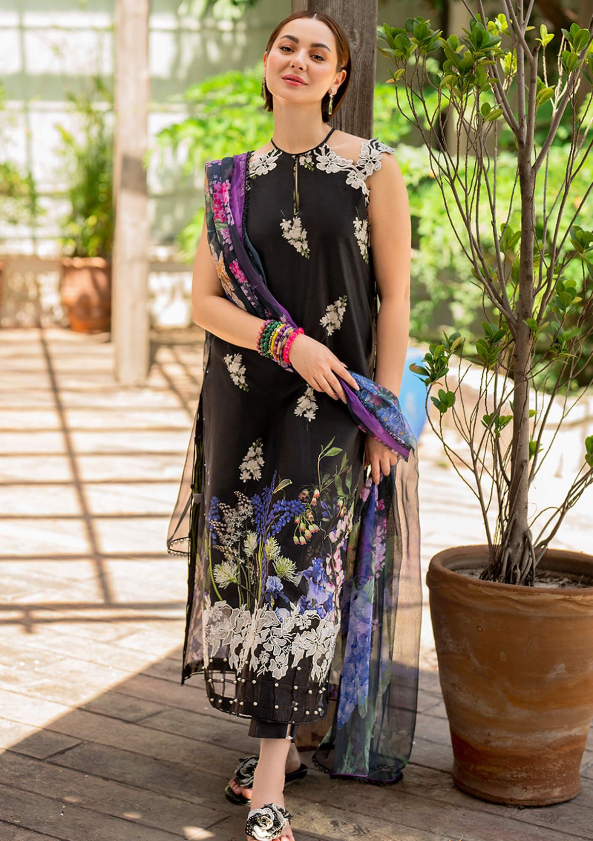 Asifa & Nabeel Meraki Summer Vol-2'24 MK-14 Surma - Mohsin Saeed Fabrics
