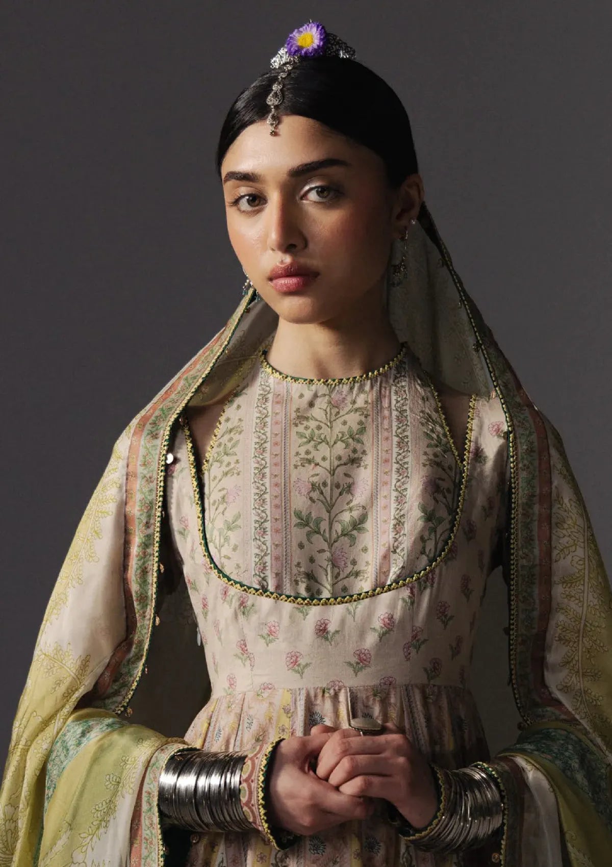 Zara Shahjahan Anarkali Lawn'26 D-08