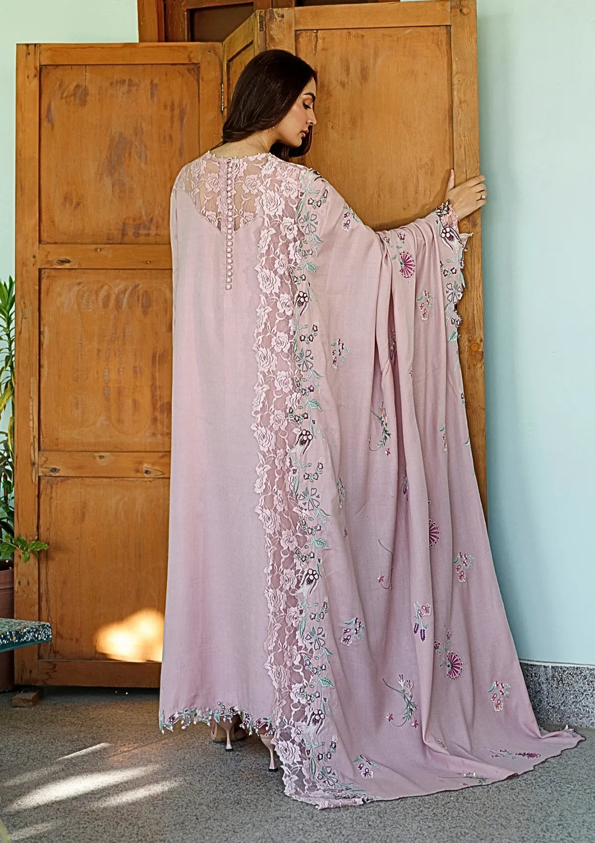 Asifa & Nabeel Plush Luxury Winter'26 WLXU-07 Winter Rose