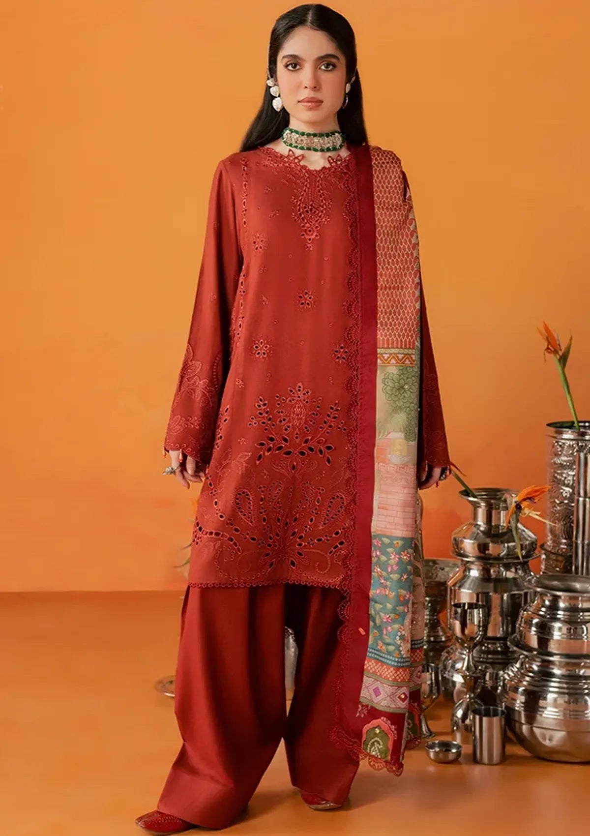 Nureh Bazaar Peach Leather'26 NE-292