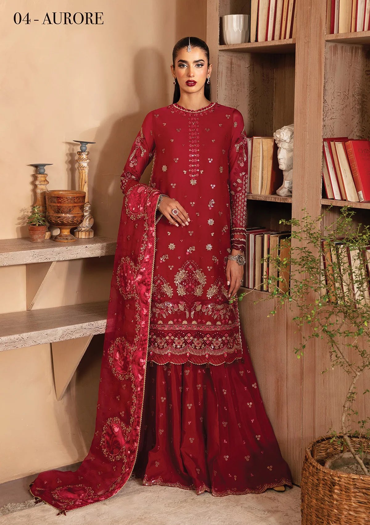 Xenia Raahi Luxury Chiffon'24 D-04 AURORE