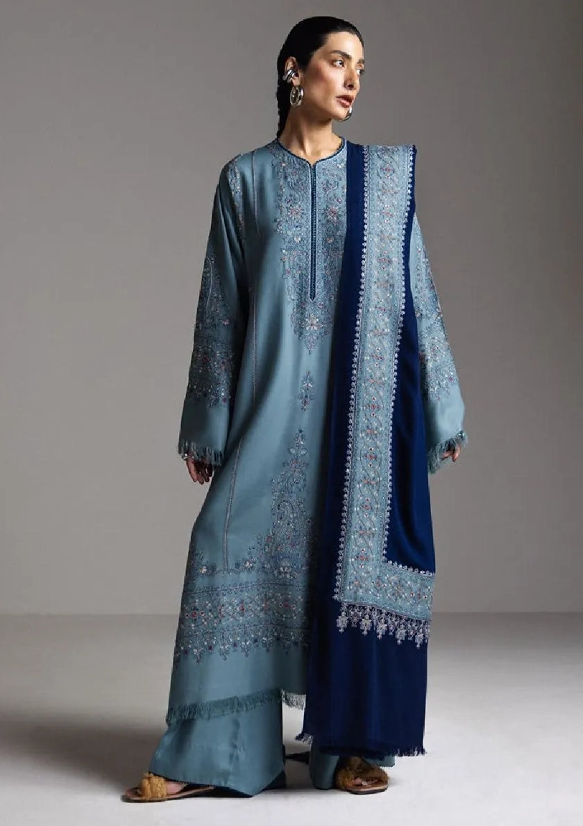 Zara Shahjahan Saraab Winter'26 -FIROZA