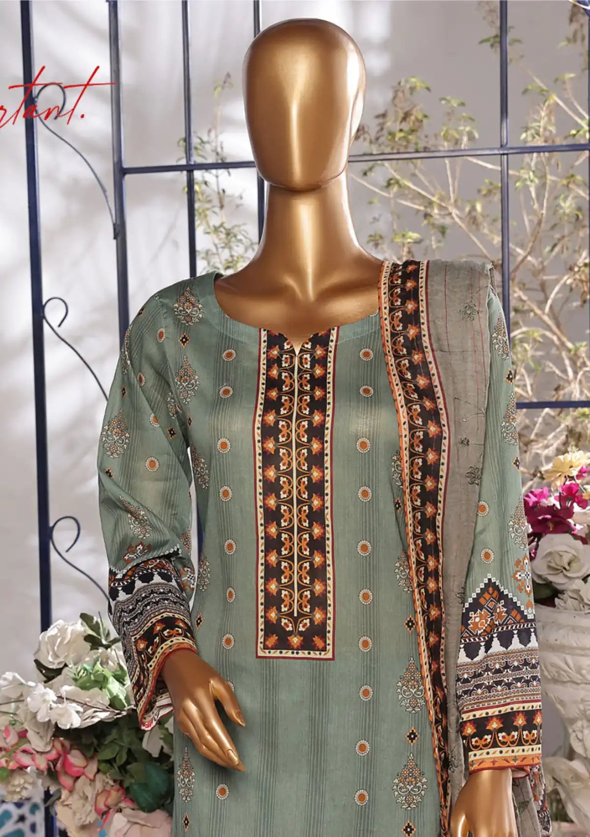 Aifa Chikankari Lawn'24 AF-CK-24606
