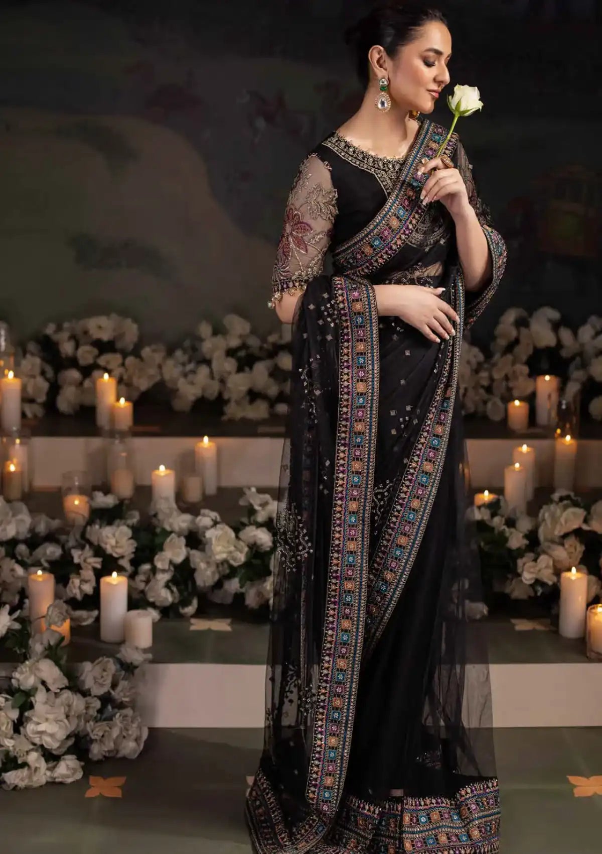 Alfaaz by Nureh Emb Chiffon'25 NL-78