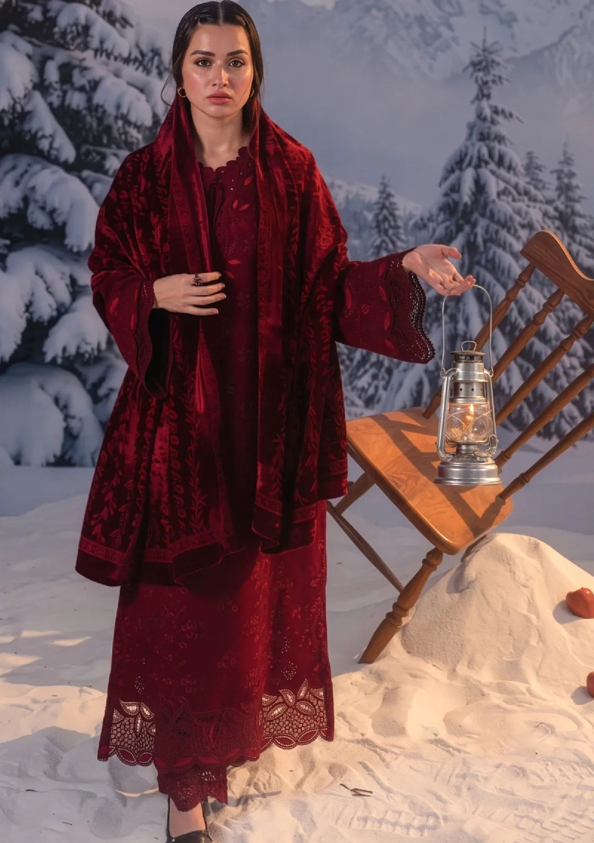 Rang Rasiya Carnation Winter'26 -RUBY FROST