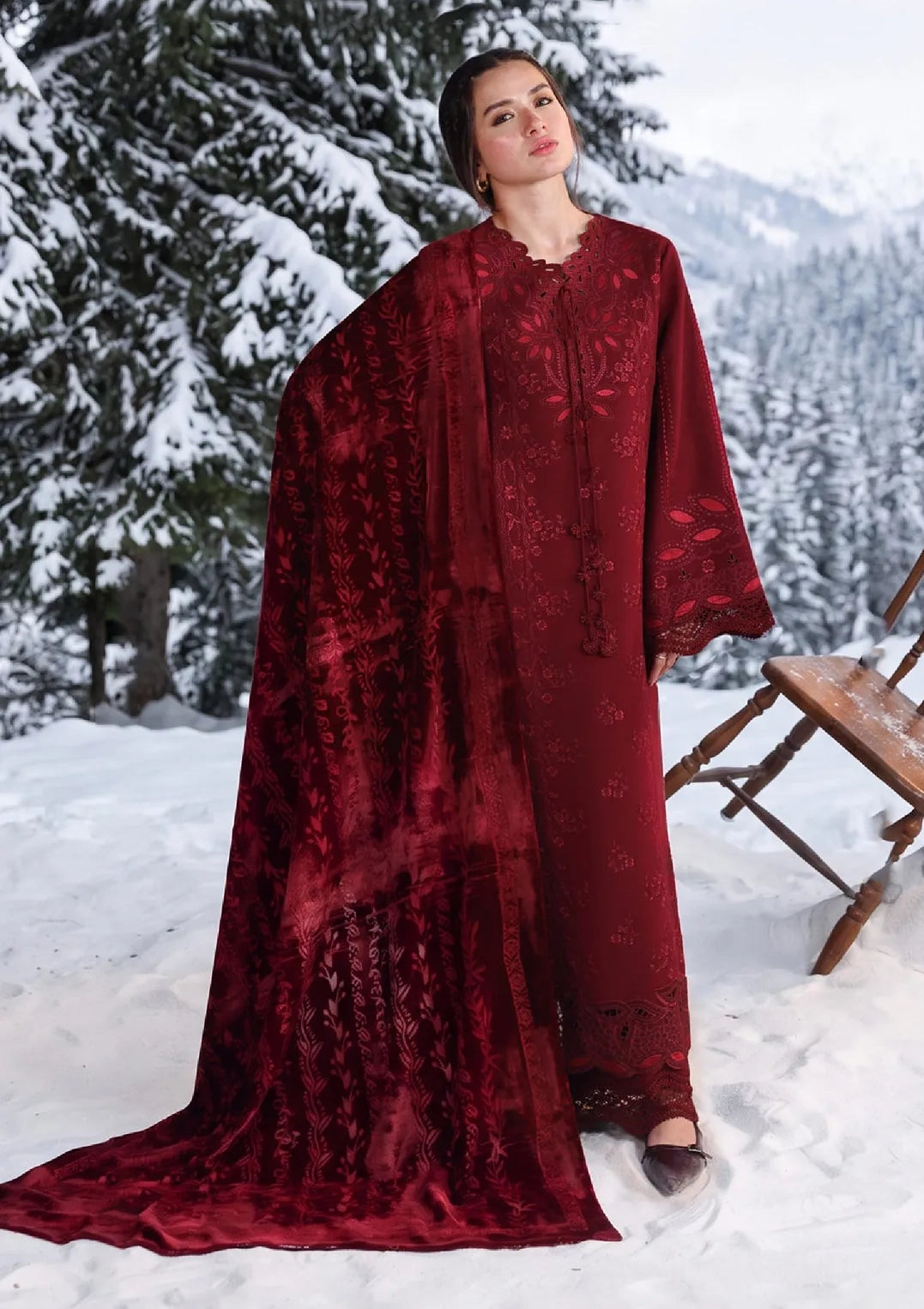 Rang Rasiya Carnation Winter'26 -RUBY FROST