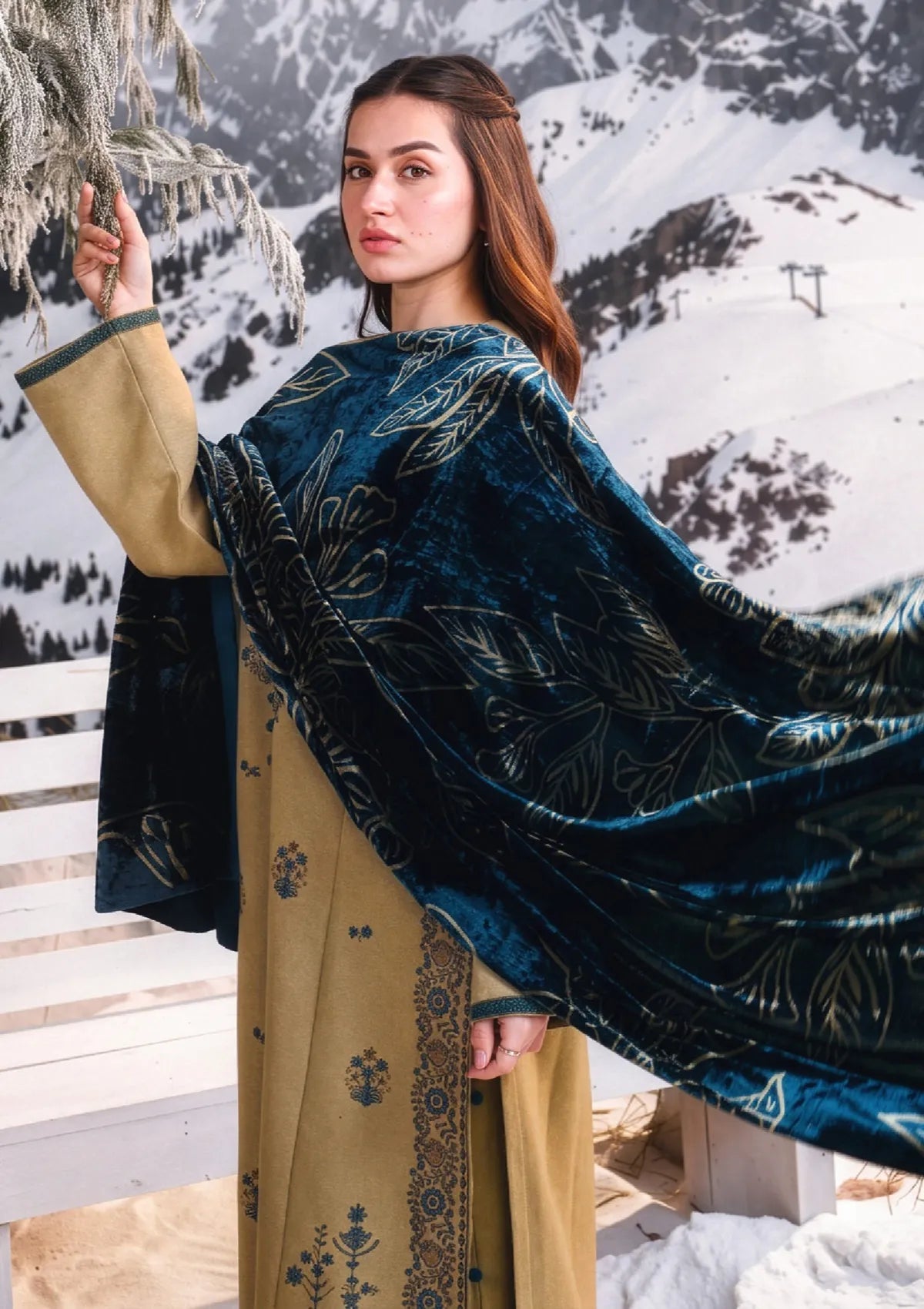 Rang Rasiya Carnation Winter'26 -OLIVINE