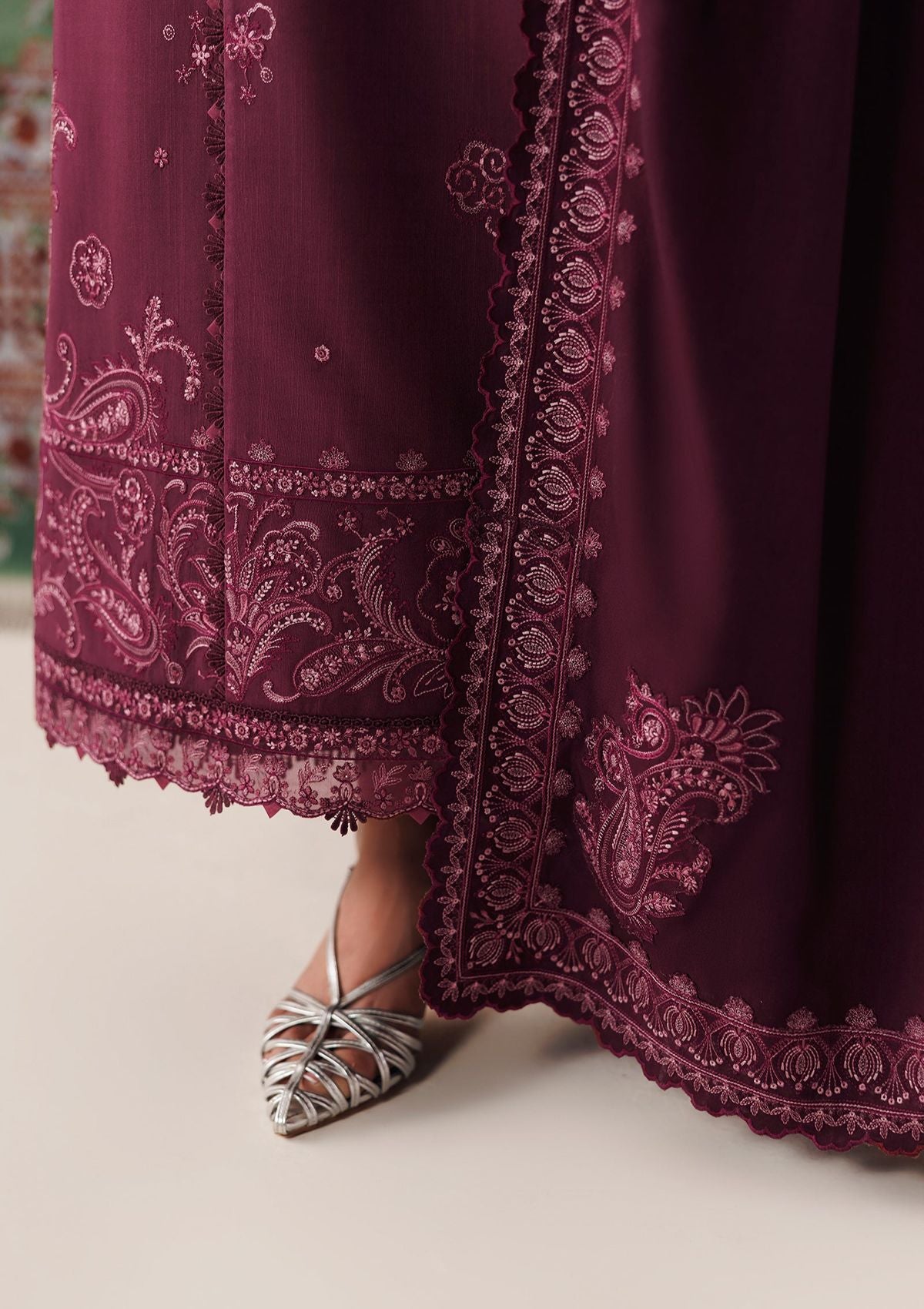 Qalamkar Qline Linen'26 QLW-14 FARWA
