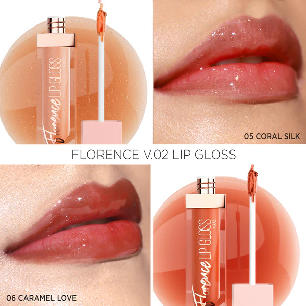 FLORENCE V.02 LIP GLOSS - Mohsin Saeed Fabrics