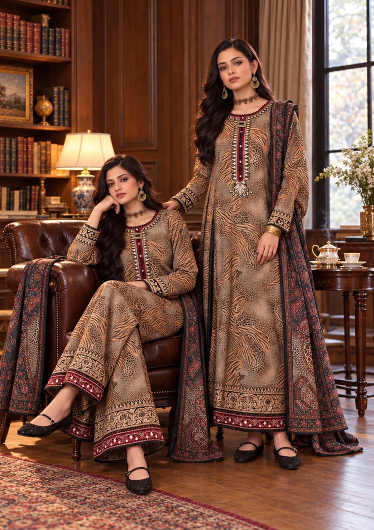 Noor By Saadia Asad Printsthas Winter'26 D-01B