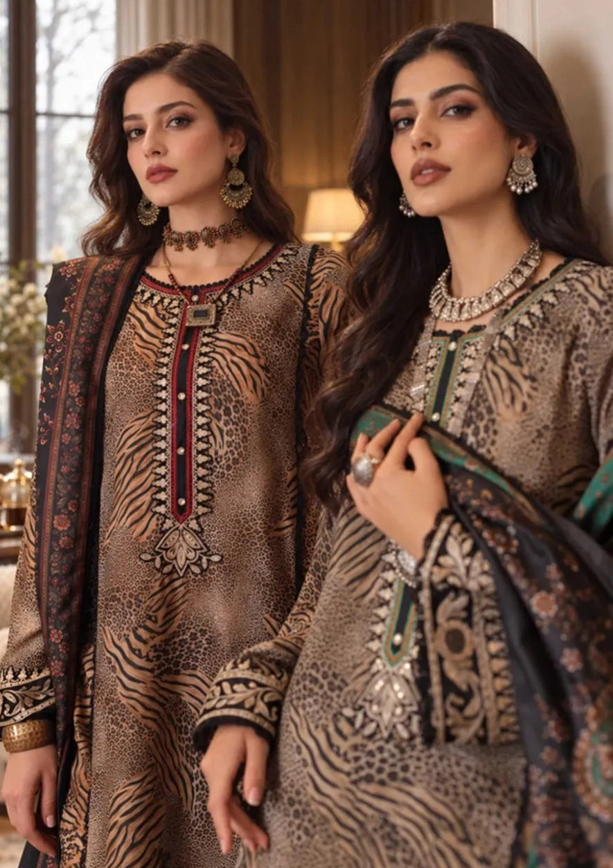 Noor By Saadia Asad Printsthas Winter'26 D-01B