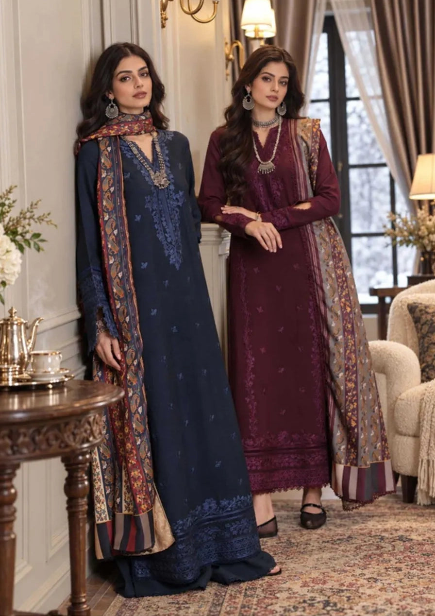 Noor By Saadia Asad Printsthas Winter'26 D-07A